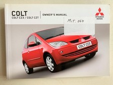 Mitsubishi Colt CZ3/ CZT Car Owner's Manual Handbook 2007 #OZ2E07E2