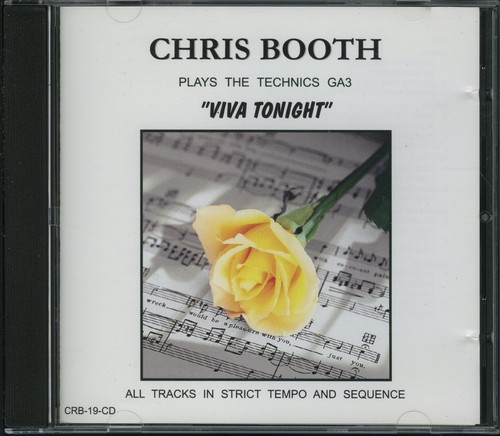 Chris booth viva tonight cd - booth,