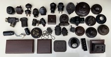 Vintage Job Lot Brown Bakelite