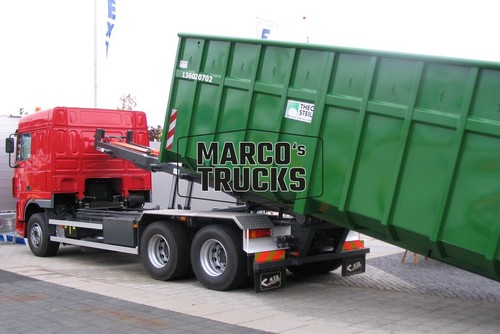 Truck photo man - man, red