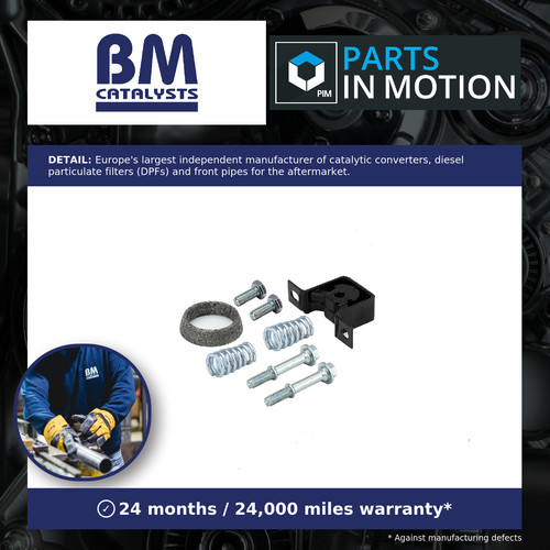 Exhaust pipe fitting kit - fitting,