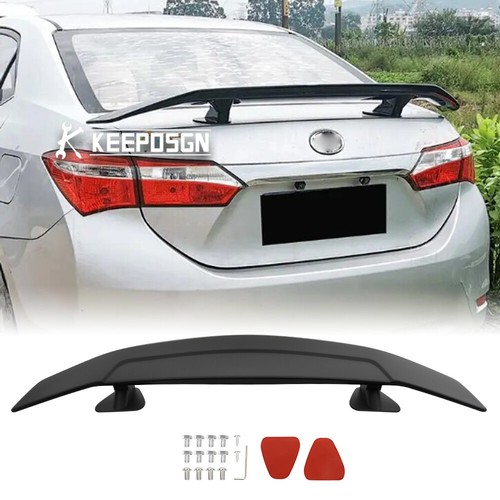Rear trunk spoiler matte - trunk,