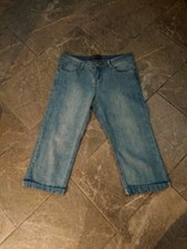 Ladies Cropped Jeans Size 12 
