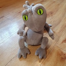 Jellycat Nat Newt Soft Toy Grey Big Eyed Soft Toy Plush Lizard Reptile Approx 9"