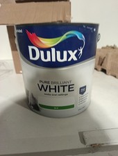 Dulux Silk Pure Brilliant White Emulsion Paint for Walls & Ceilings