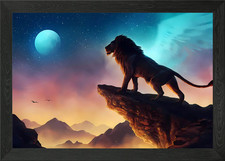Lion King Framed Wall Art