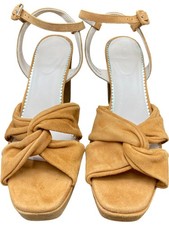 Boden Suede Knotted Sandals