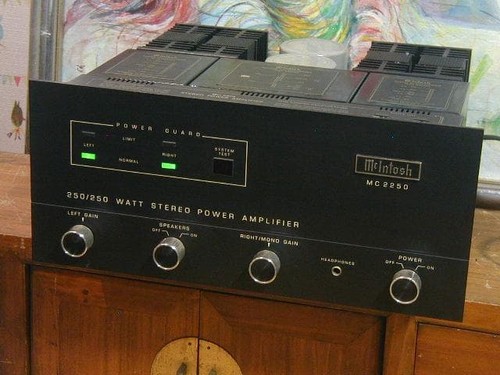Mcintosh mc2250 power - mc2250,