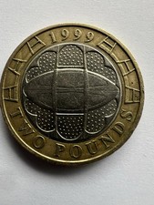 1999 Rugby World Cup £2 Two