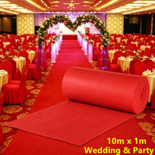 Red Carpet Runner 10m x 1m