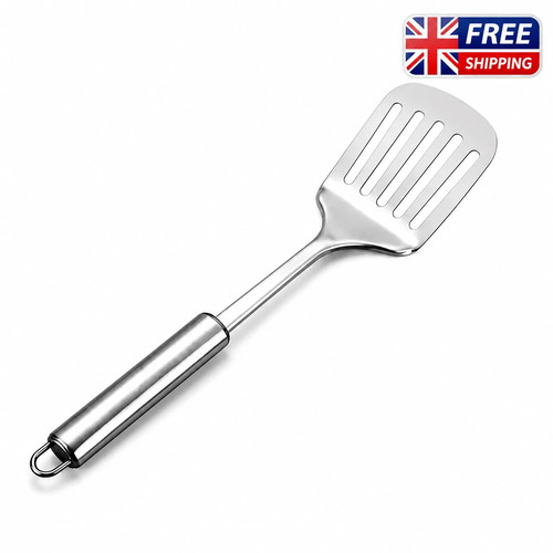 Stainless steel slotted turner - stainless,