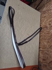 English Leather Breastgirth, Cob Size, Brown/White Padding. (Ref.444Y)