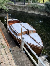 Classic Clinker Built Wooden Boat