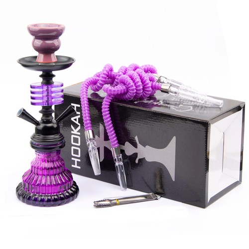 Layer glass hookah set - glass,
