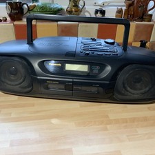 Panasonic RX-DT55 Portable Stereo CD Radio Twin Cassette Boombox