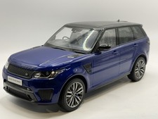 Kyosho 1:18 Range Rover Sport SVR RHD Blue Model Car Extremely Rare