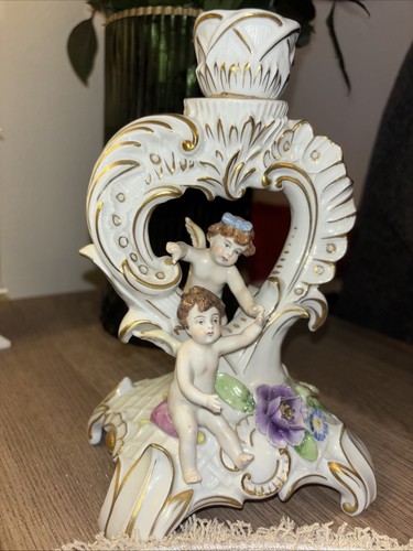 Angels porcelain candle - angels,
