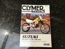 SUZUKI DR-Z400E, S & SM   2000 to 2012 SERVICE REPAIR MANUAL BY CLYMER