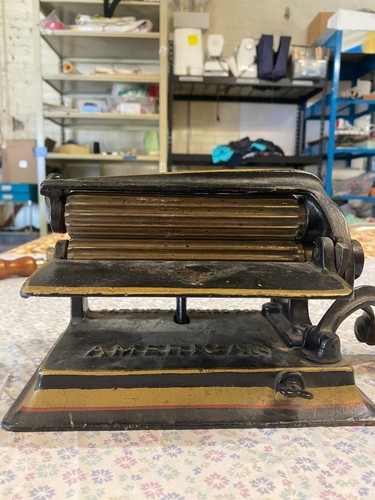 Antique american machine cast - antique,