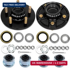2 Sets 3500Lbs Trailer Hub Kit