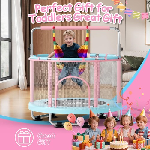 Toddler trampoline with safety - trampoline,