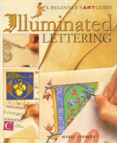 Illuminated lettering a - illuminated,