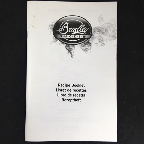 Bradley smoker recipe book - bradley,
