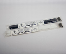 Vintage 80s Airbourne Slidey Things Skateboard Rails 2 set OG NOS, Black & White