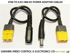 Universal XT60 To 5.5/2.1mm DC