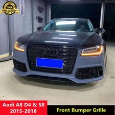 A8 Black Front Grille Mesh