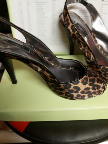 Next slingback leopard print - leopard,