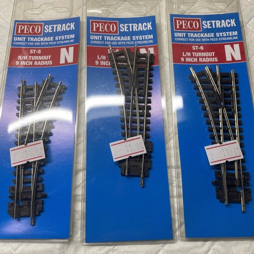 Peco gauge setrack and - n,