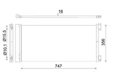 MAHLE A/C Condenser Parallel