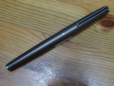 Pilot Custom stainless striped fountain pen 18k nib