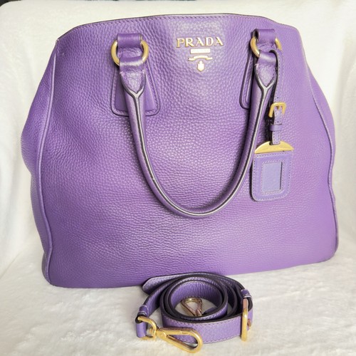 Purple prada vitello - purple,