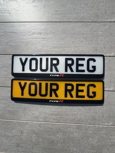 Honda type number plate - type,
