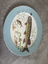 Vintage Rare Fish Serving Dish