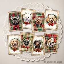 Tartan Dogs Christmas Card
