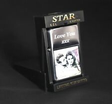 Personalised Polished Chrome Precision Engraved Photo Lighter