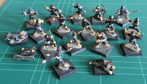 Essex miniatures 28mm ninjas - essex,