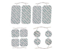 12 MIXED SIZE/SHAPE TENS PADS