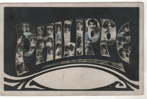 Antique postcard realphoto - antique,