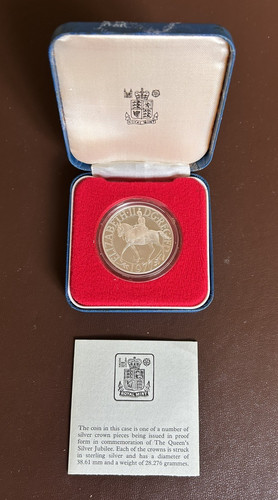 1977 silver jubilee proof - 1977,