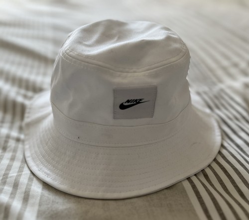 Nike white bucket hat one - nike, size