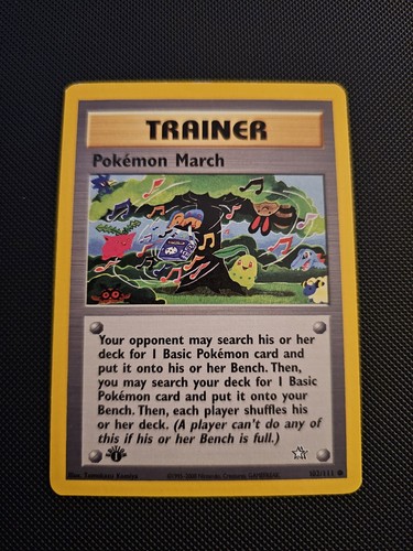 Pokemon neo genesis 1st - pokemon,