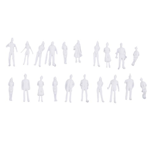 20x miniature standing - standing, people