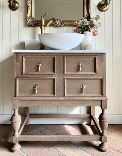 Heritage oak vanity sink - heritage,