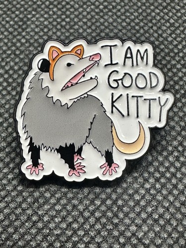 Good kitty enamel pin - i,