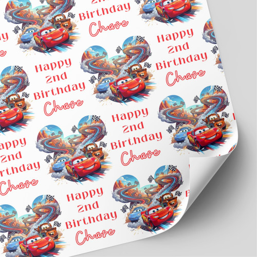 Personalised cars birthday - personalised,