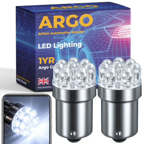 207 ba15s 382 led white - 207,